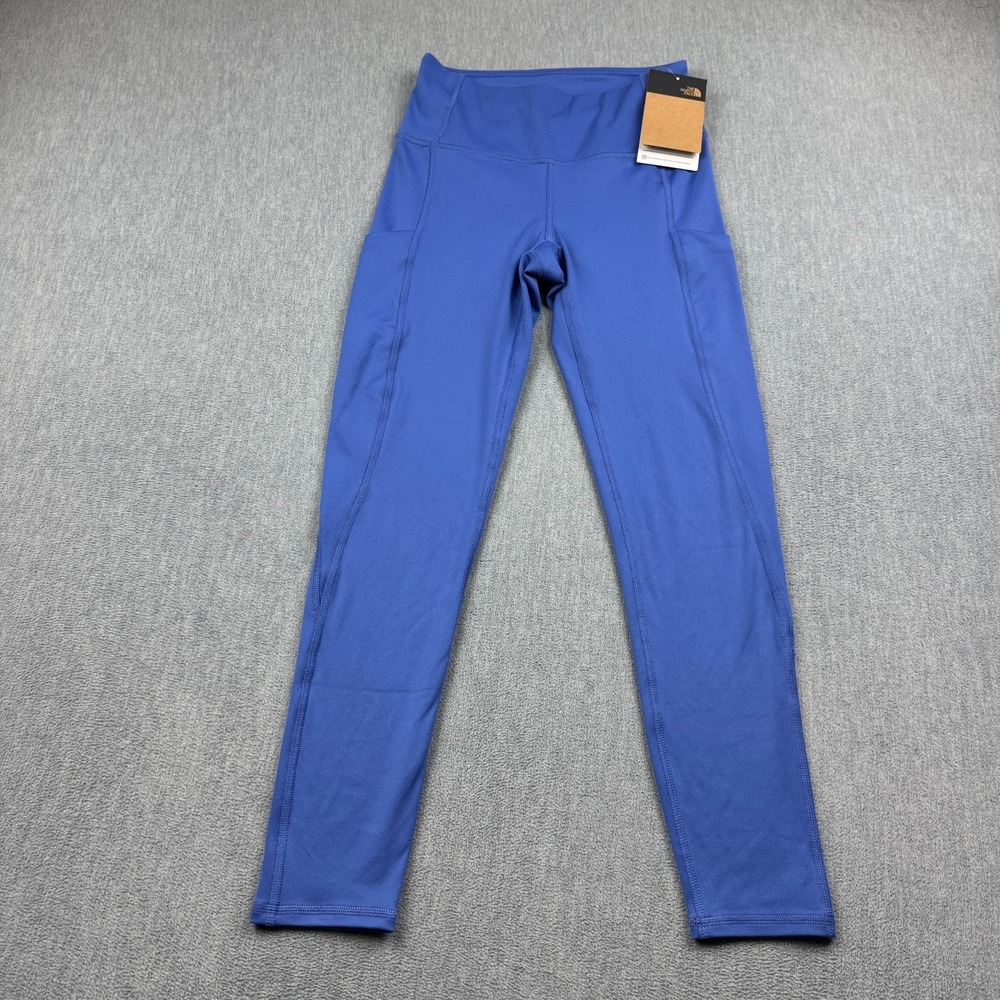 The North Face Leggings Womens Small Blue High Rise Performance 26" Stretch NWT